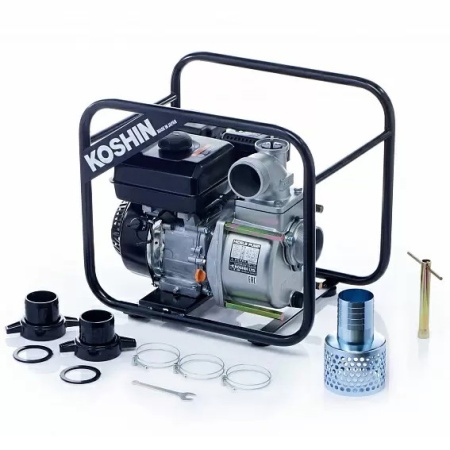 Бензиновая мотопомпа для среднезагрязненной воды Koshin STV-80X