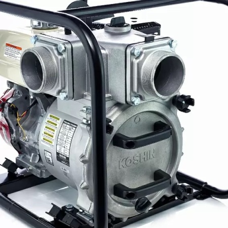 Бензиновая мотопомпа для сильнозагрязненной воды Koshin KTH-100S